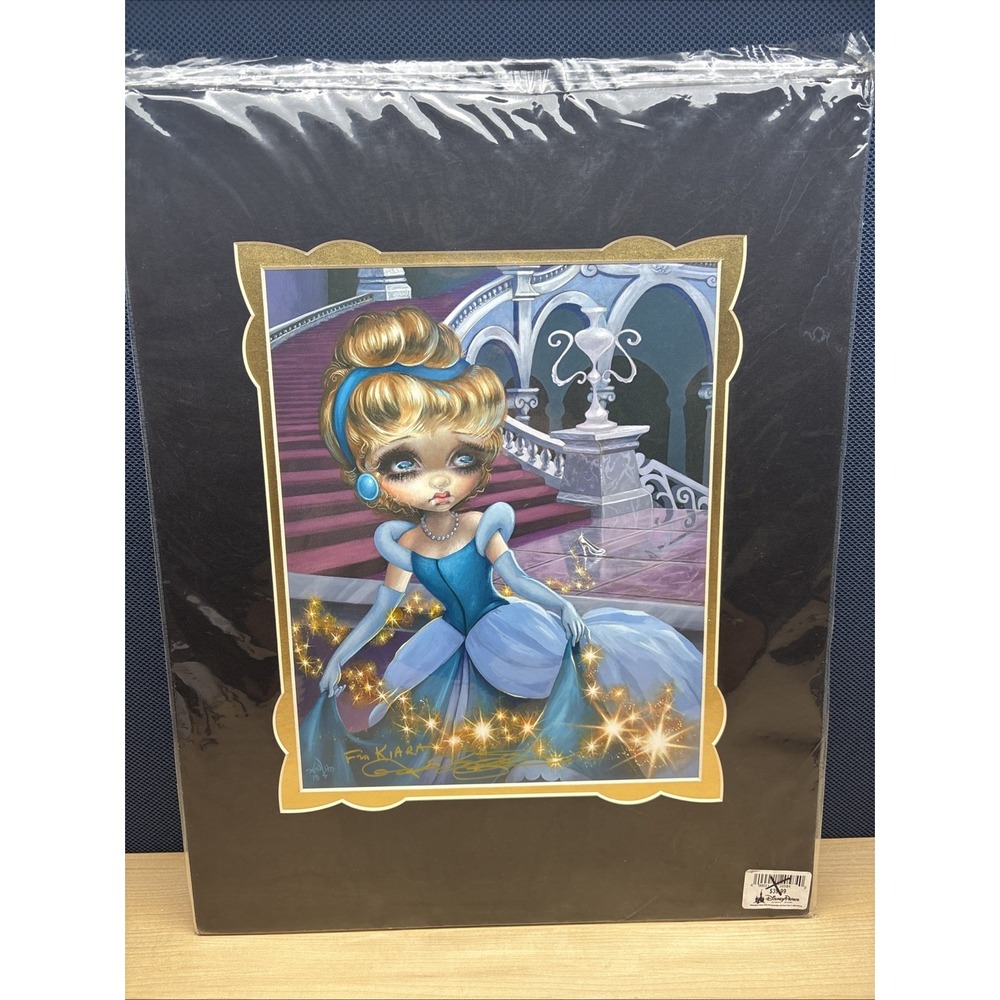 Disney WonderGround Cinderella Leaving The Ball Giclee Jasmine Becket-Griffith